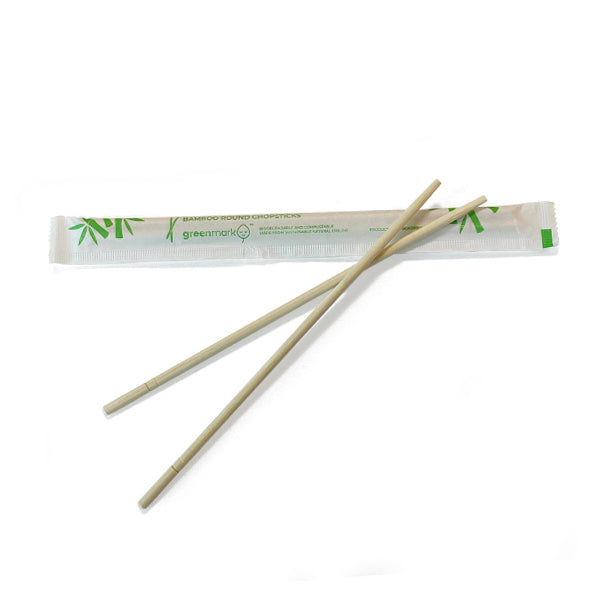 Bamboo round chopstick 22cm 3000pc/ctn.