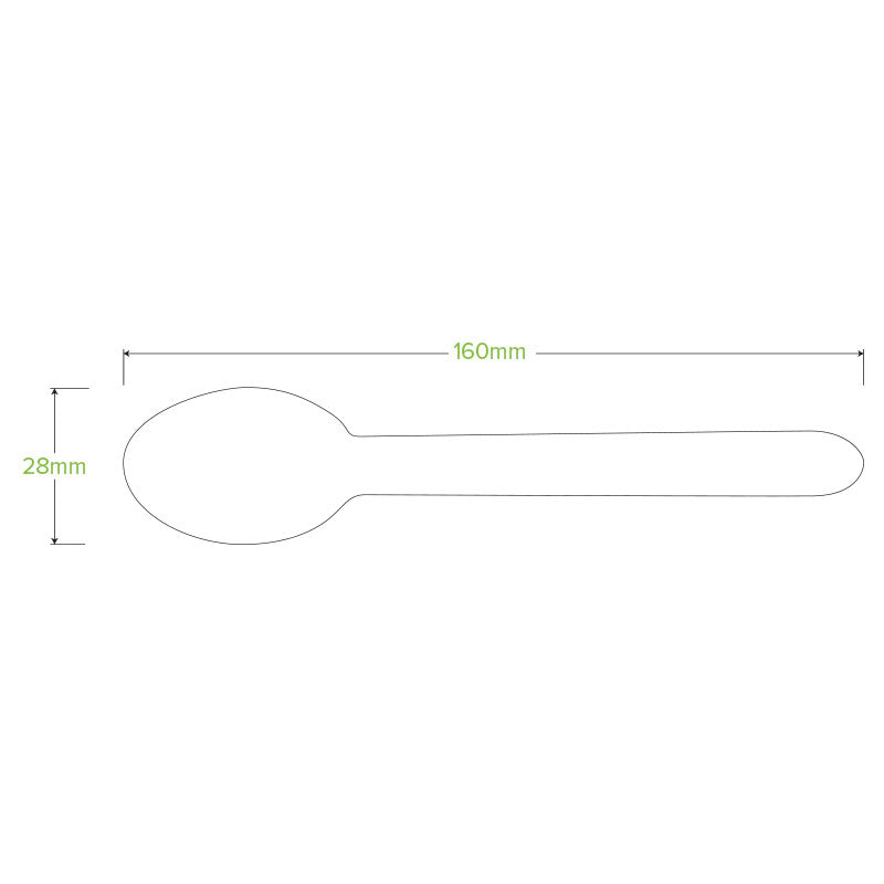16cm wooden disposable spoon specifications