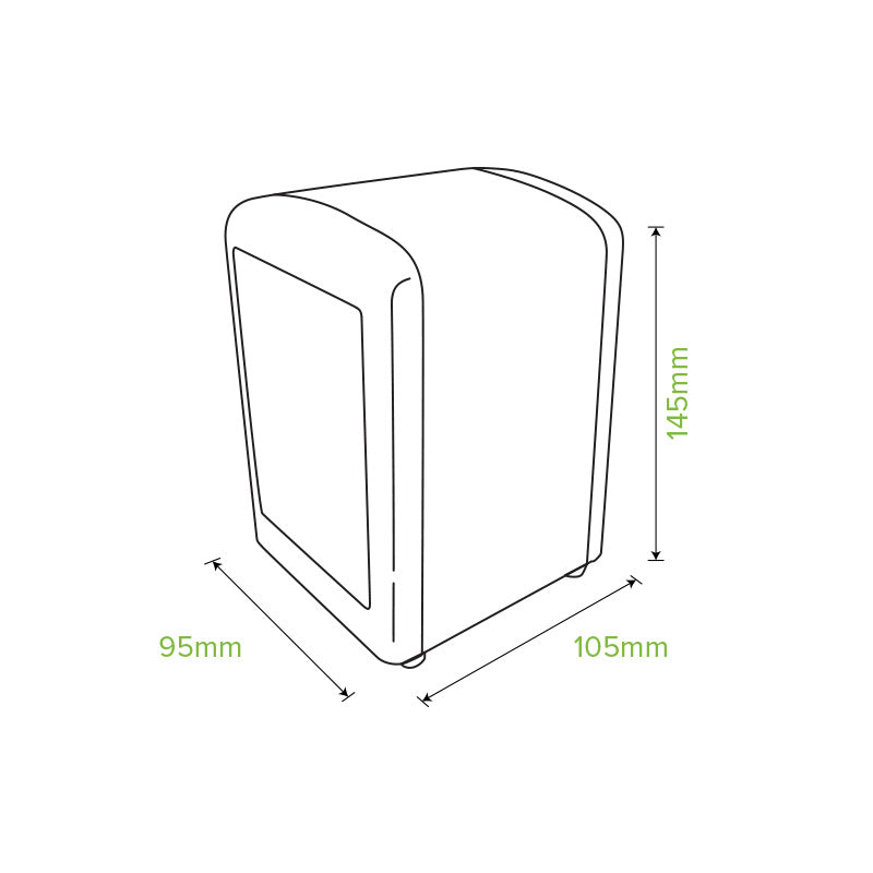BioPak D-Fold/E-Fold Tall/Compact BioDispenser Table Top.