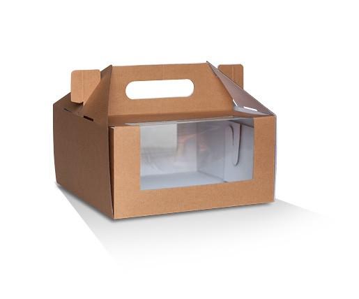 Pack n Carry Cake Boxes 8" 203.2x203.2x101.6 mm.
