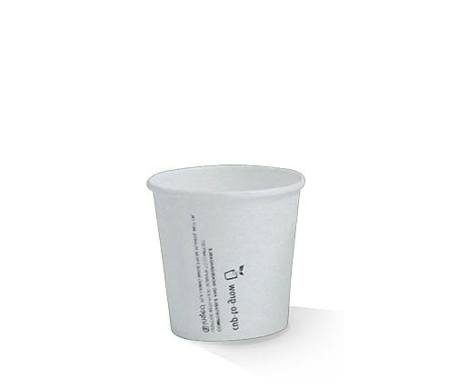 4oz PLA coated Single Wall Cup / plain.