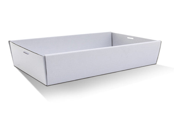White Catering Tray-Large 560X255X80 mm.