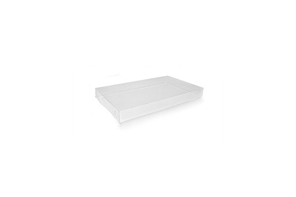 Catering Tray Lid Small- Transparent 280X180X30 mm.