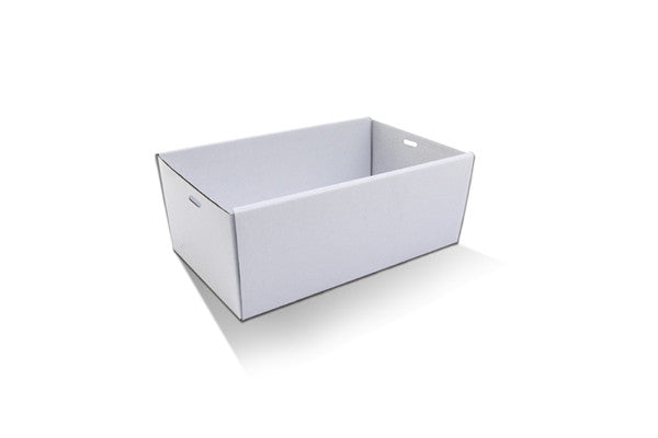 White Catering Tray-Small 255X155X80 mm.