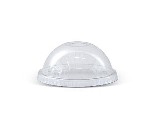 PET transparent dome lid / die cut hole.(fits 7.5-16oz U Cups).