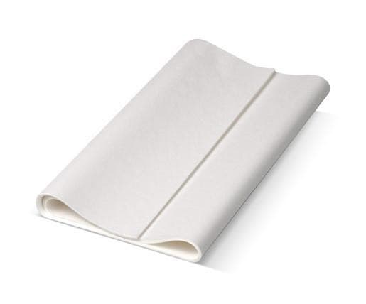 White Greaseproof Paper - 1/3 Cut 410x220mm, 30 GSM.