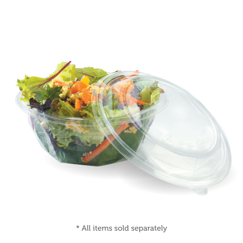 Clear Bowls & Lids.