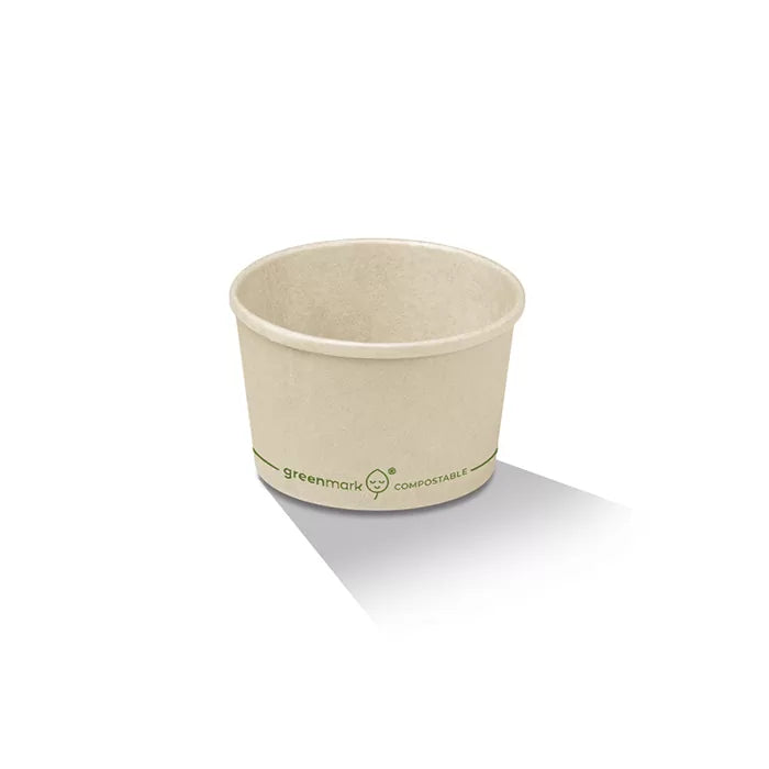 PLA Coated Bamboo Bowl 8oz ( 92x80x61mm).