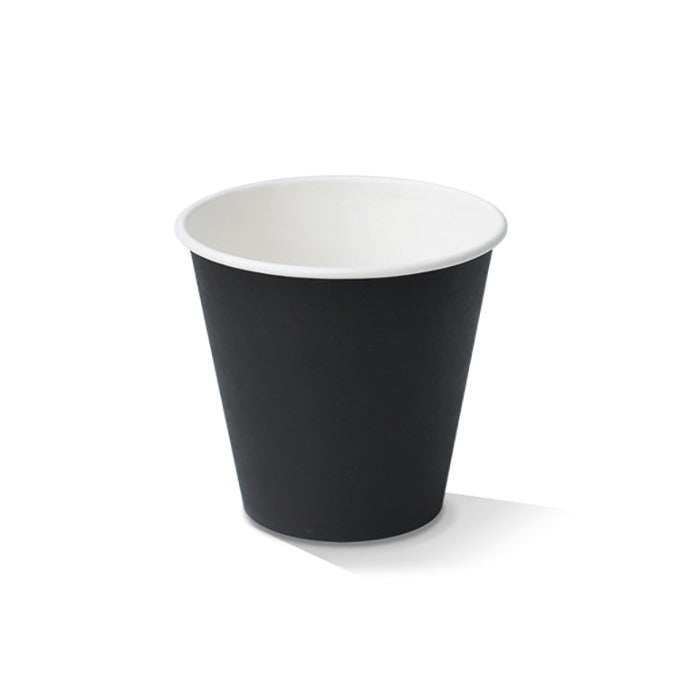 6oz Single Wall Cup/Black/standard.