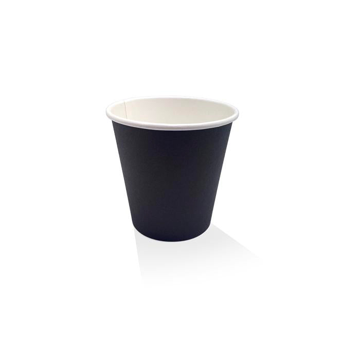*8oz(90mm) Single Wall Cup/Black/one-lid-fits-all.