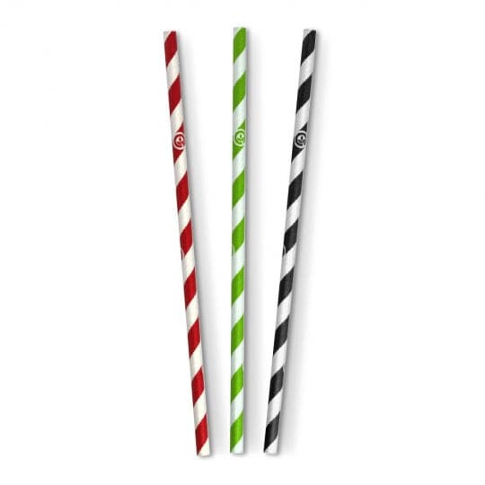 6MM MIXED REGULAR STRAWS - 50PK