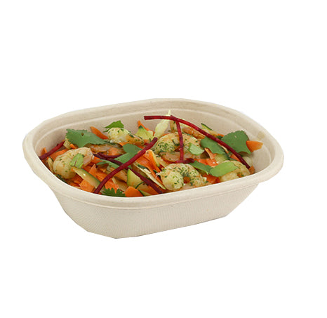 620ml Pulp Oval Bowl 300/ctn.