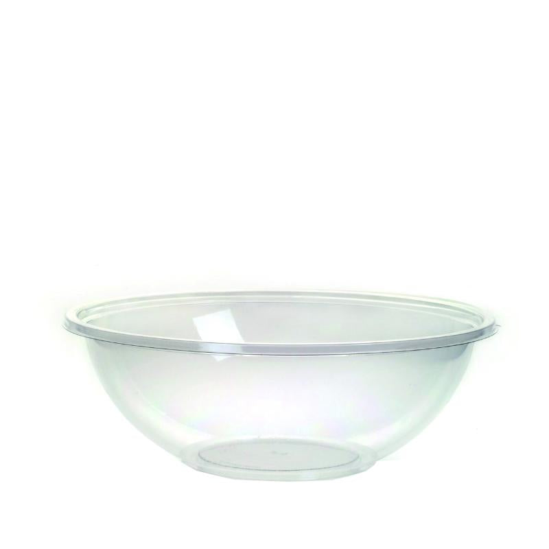 32oz Anti Fog PET Clear Med Round Bowl - Poke Bowl.