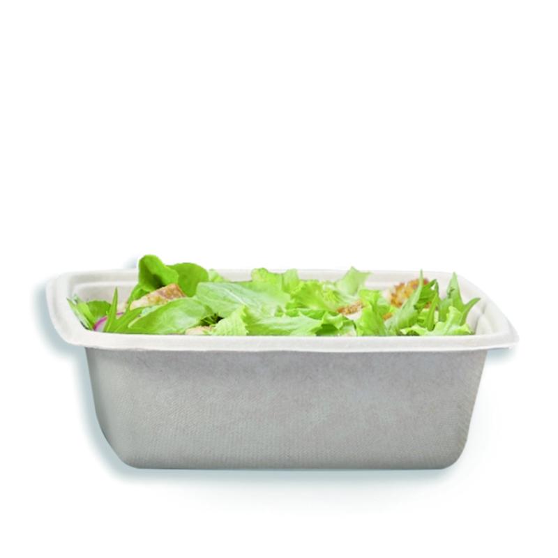 36oz Pulp Rectangular Tray 300/ctn.