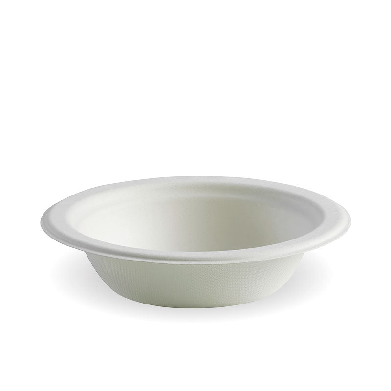 BioPak 12oz White BioCane Bowl