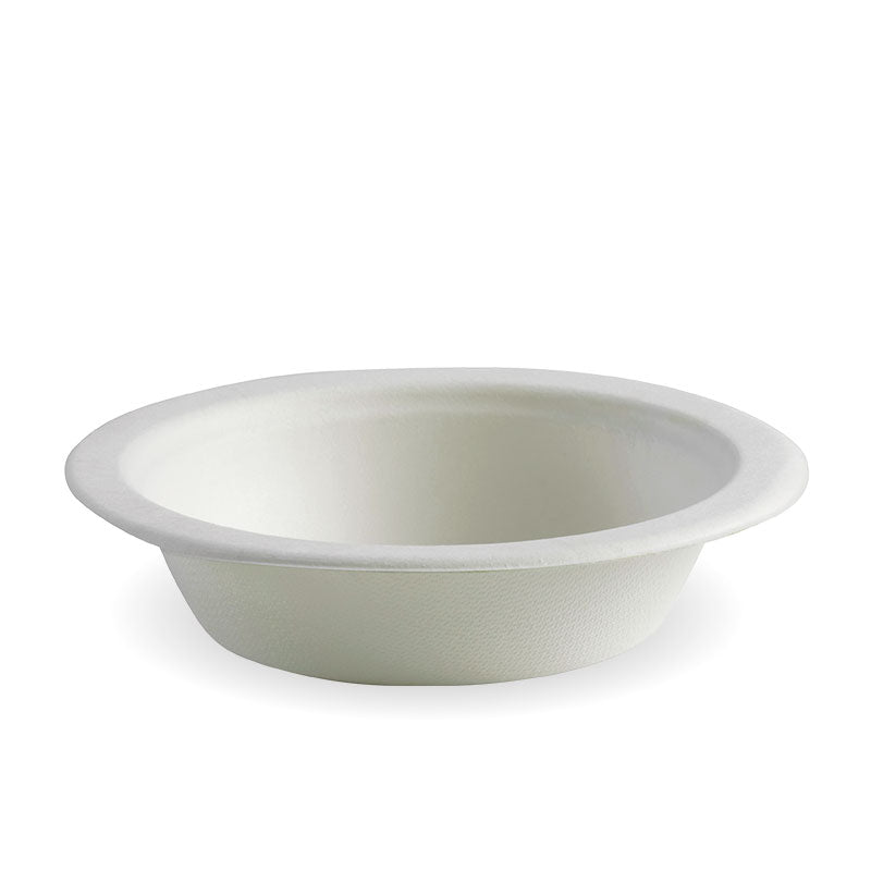 BioPak 16oz White BioCane Bowl