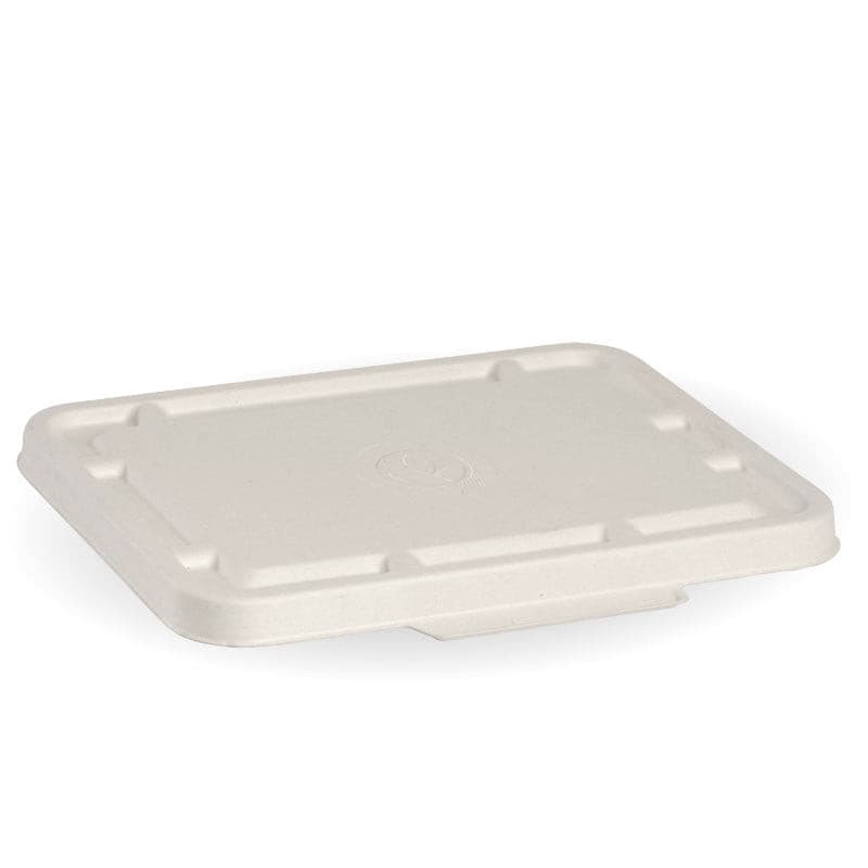 BioPak 2 & 3 Compartment White BioCane Takeaway Lid