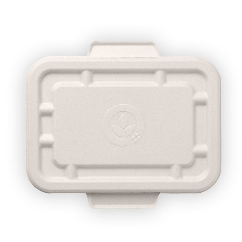 BioPak 500ml & 600ml White BioCane Takeaway Lid.