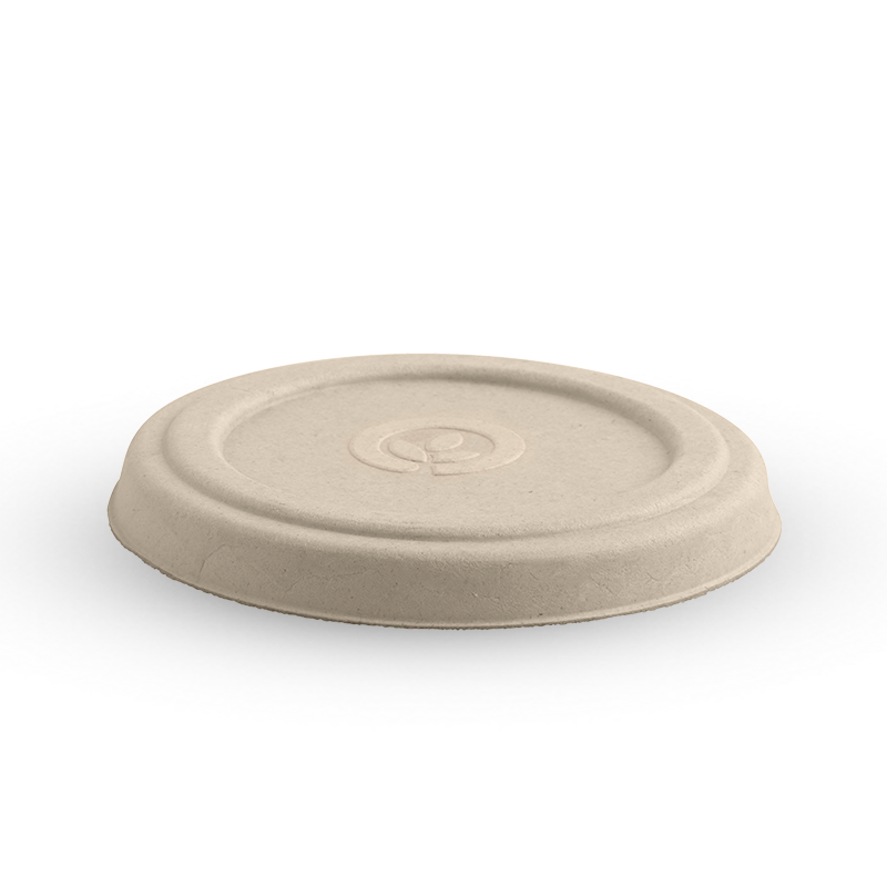 BioPak 90ml/120ml Base Sauce Container LID Natural.