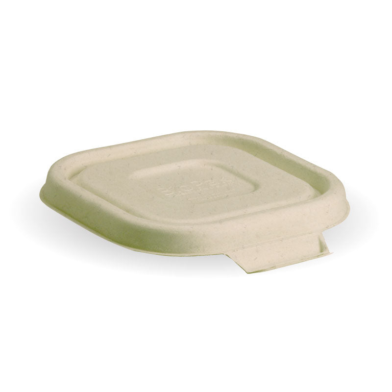 BioPak 280, 480 & 630ml Natural BioCane Takeaway Lid.