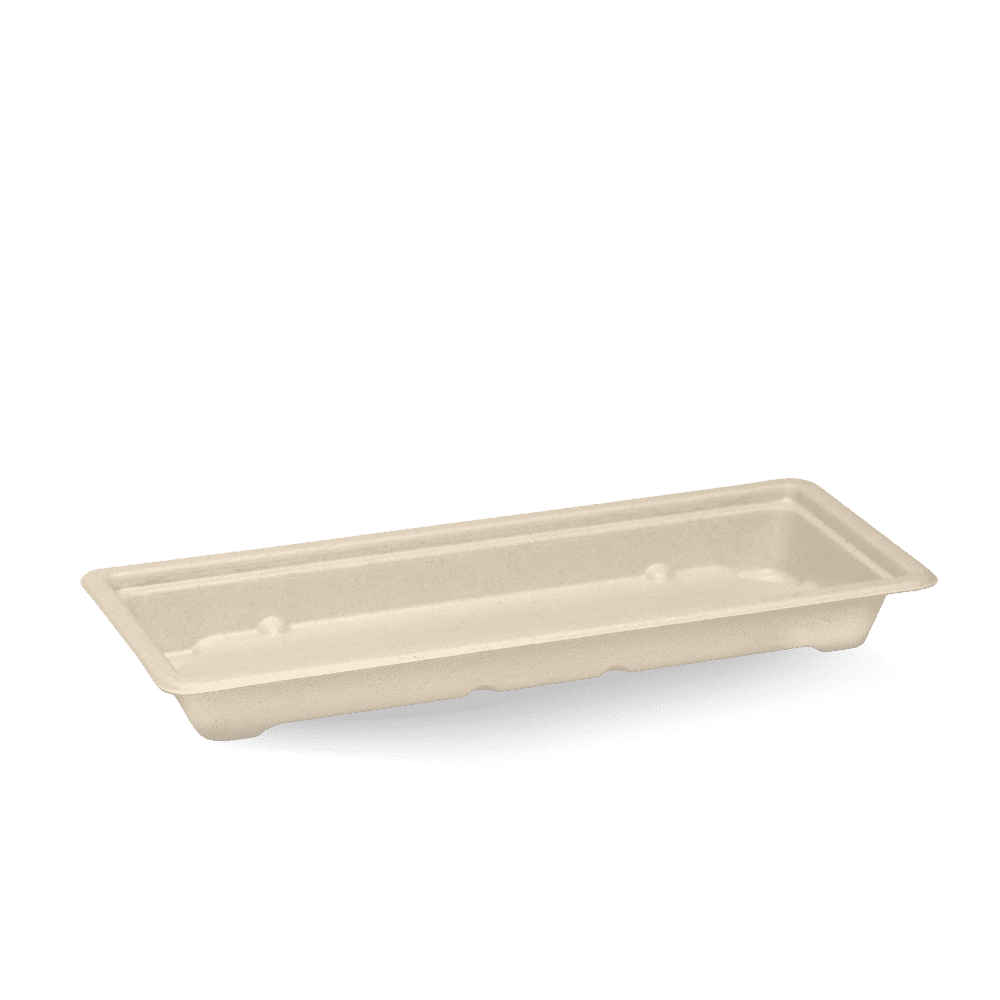 BioPak Long BioCane Sushi Tray