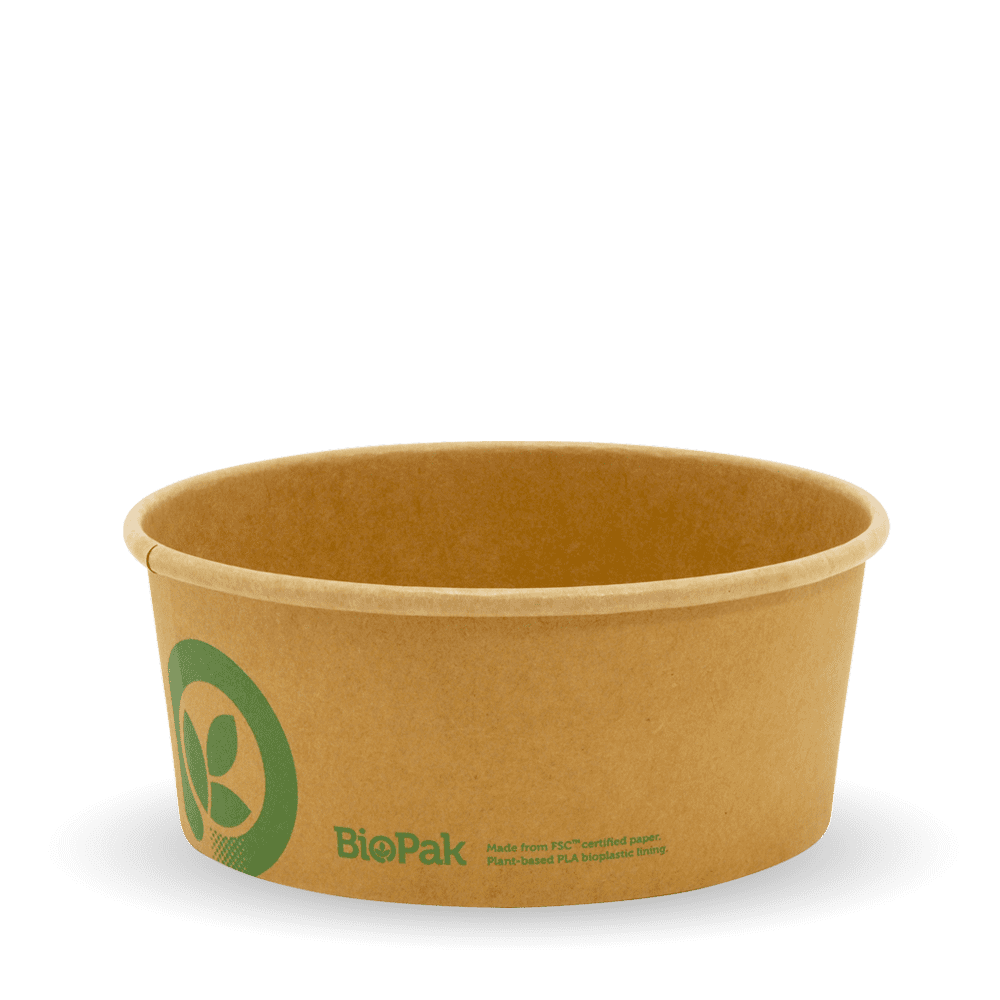 BioPak 750ml Medium Kraft BioBowl