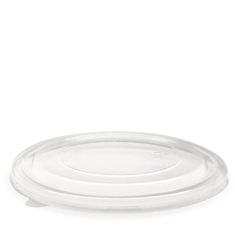 BioPak 1,300ml Kraft BioBowl PET Lid