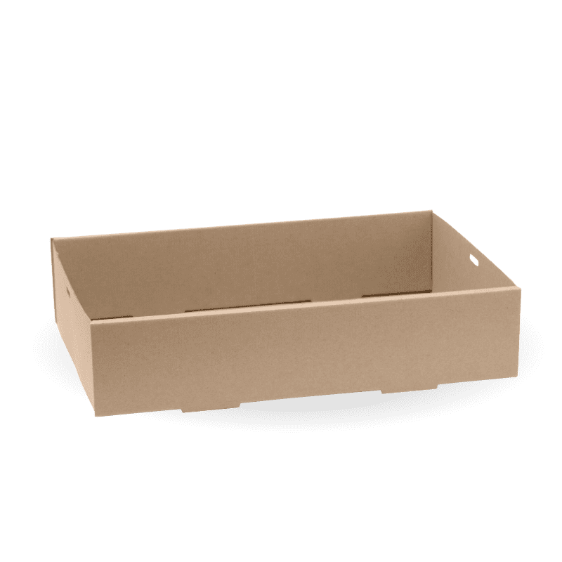 BioPak Medium Kraft Board Catering Tray Bases