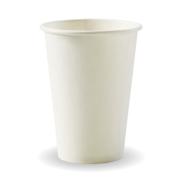 BioPak 10oz Single Wall White BioCup