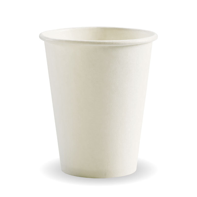 BioPak 8oz Single Wall White BioCup