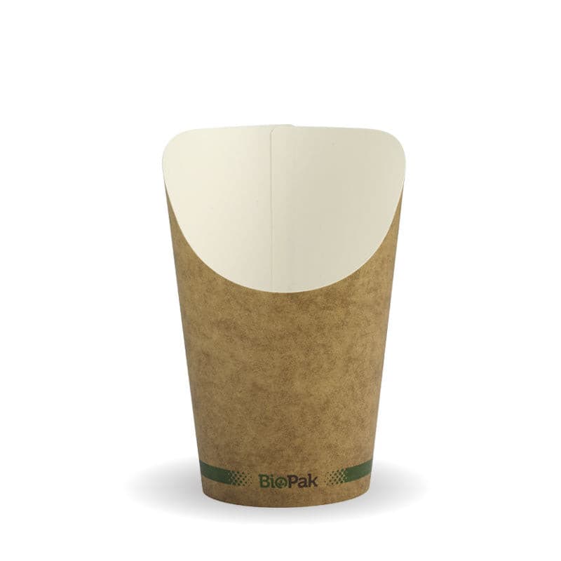 BioPak 12oz Kraft Chip BioCup