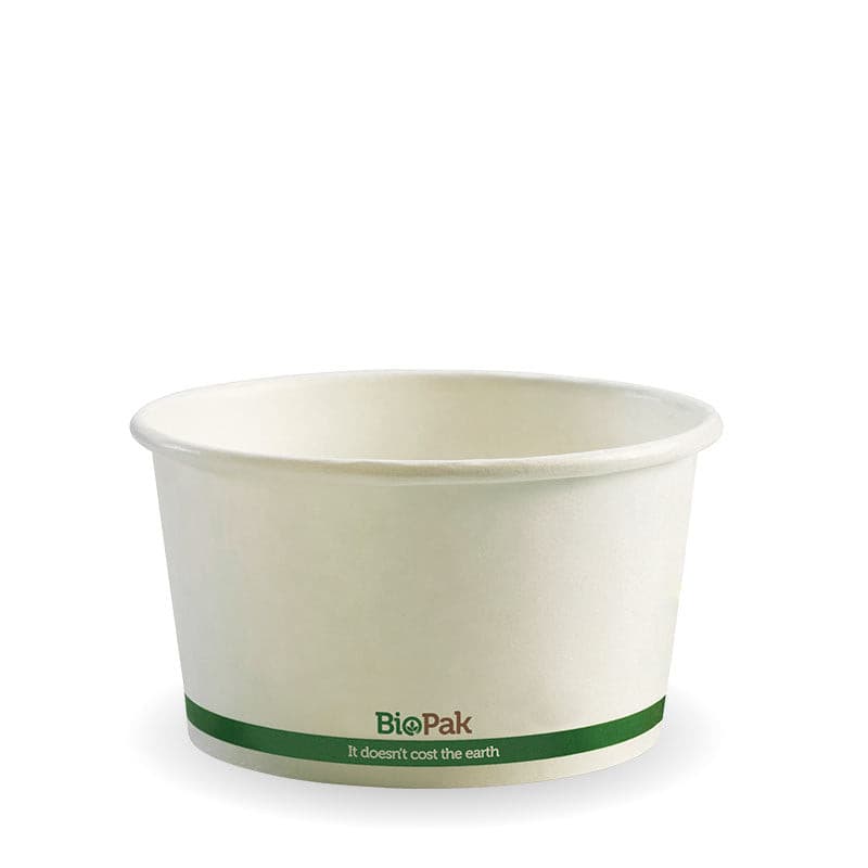 BioPak 12oz White BioBowl