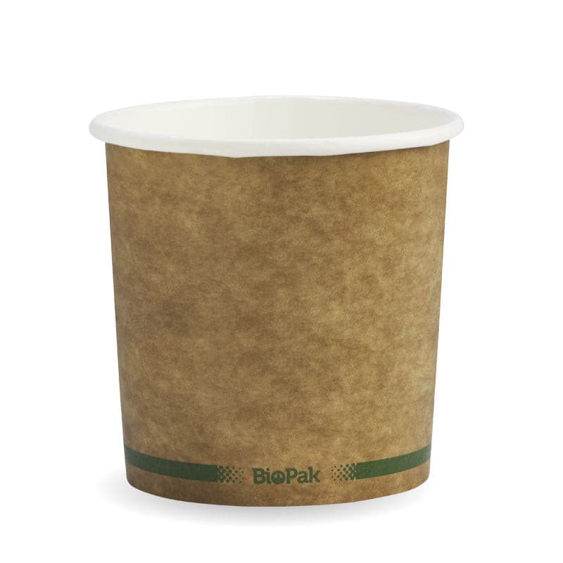 BioPak 24oz Kraft Brown BioBowl