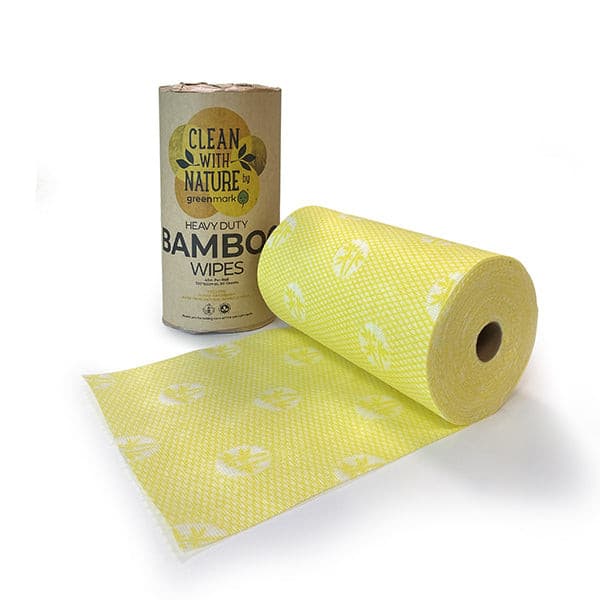 Greenmark Bamboo Cleaning Wipes Yellow.