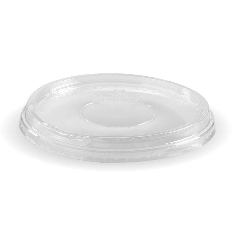 BioPak 600 & 700ml Wide BioBowl Lid.