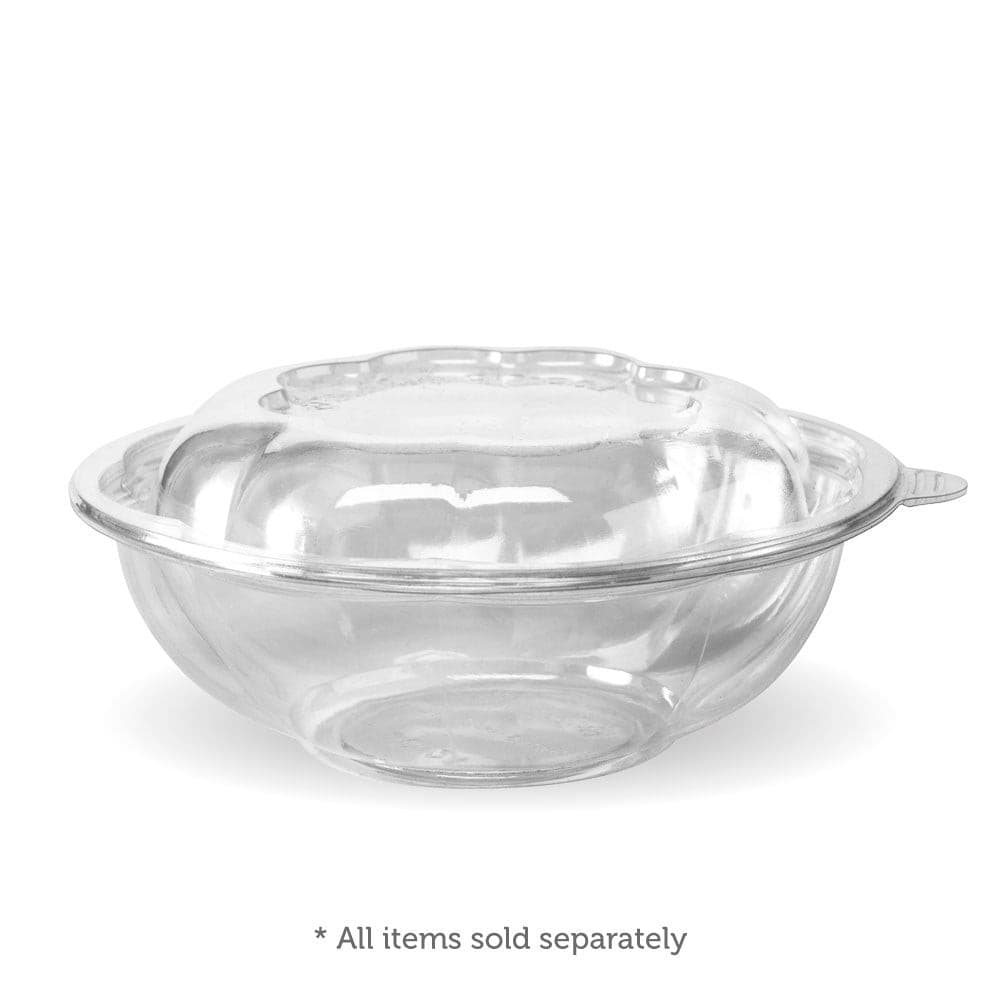 BioPak 24oz Clear Salad Biobowl.