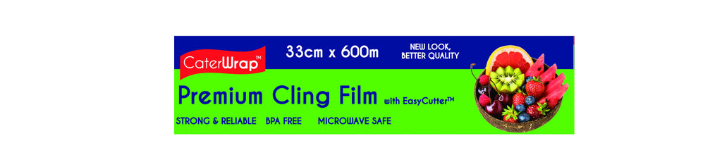 Clingwrap in Cutter Box 33cmx600m 6 Rolls/ctn.