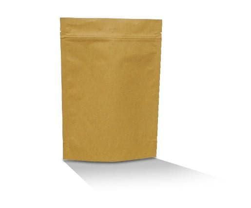 Brown kraft coffee pouch 500G.