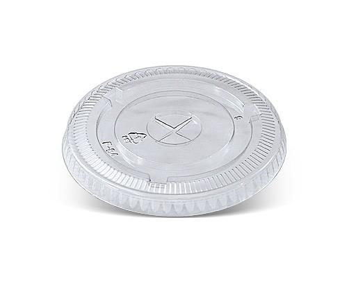 10/12oz Cup PET Flat Lid /X Slot.