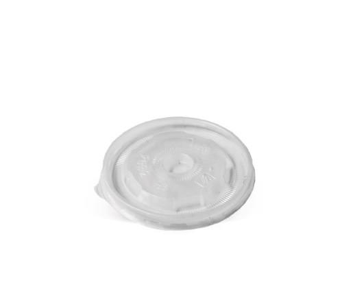 PP Flat Lid / 8oz Bowl / No-Hole.