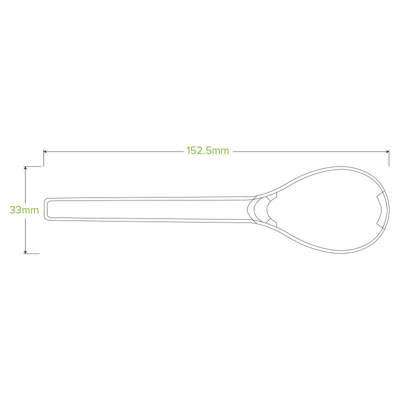 BioPak 6" PLA Spoon.