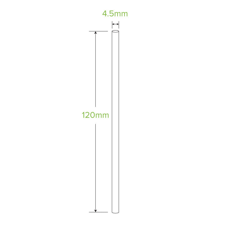 Cocktail Green BioStraw Specifications
