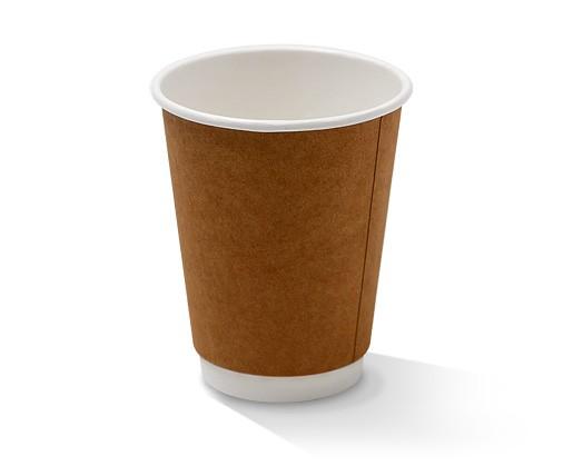 12oz Double Wall Cup/Kraft.