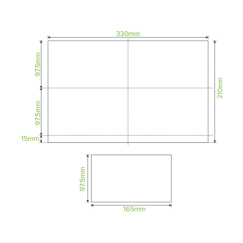 BioPak Natural - 1 Ply Single Saver BioDispenser Napkin.