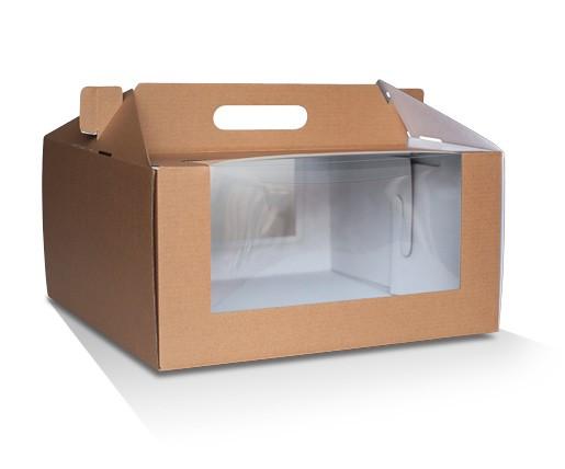 Pack n Carry Cake Boxes 12*6" 304.8x304.8x155 mm.