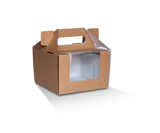 Pack n Carry Cake Boxes 6" 152.4x152.4x101.6 mm.
