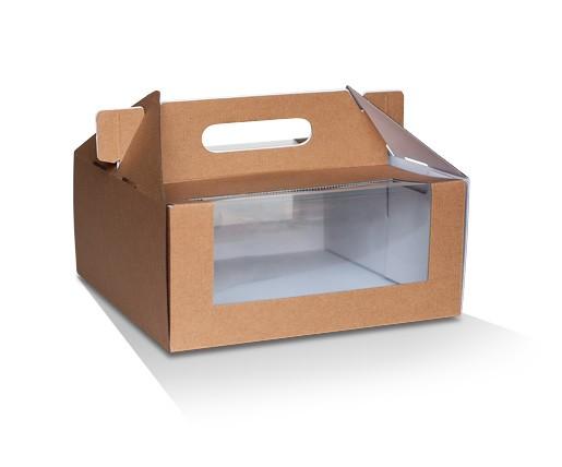 Pack n Carry Cake Boxes 9" 228.6x228.6x101.6 mm.