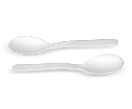 4" PLA Tea Spoon.