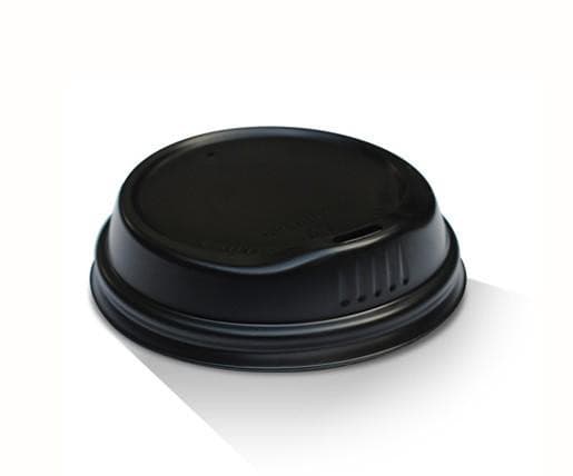 *8/12/16/20oz Biodegradable Lid / Black.