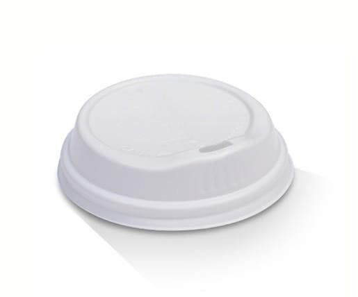*8/12/16/20oz Biodegradable Lid / White.